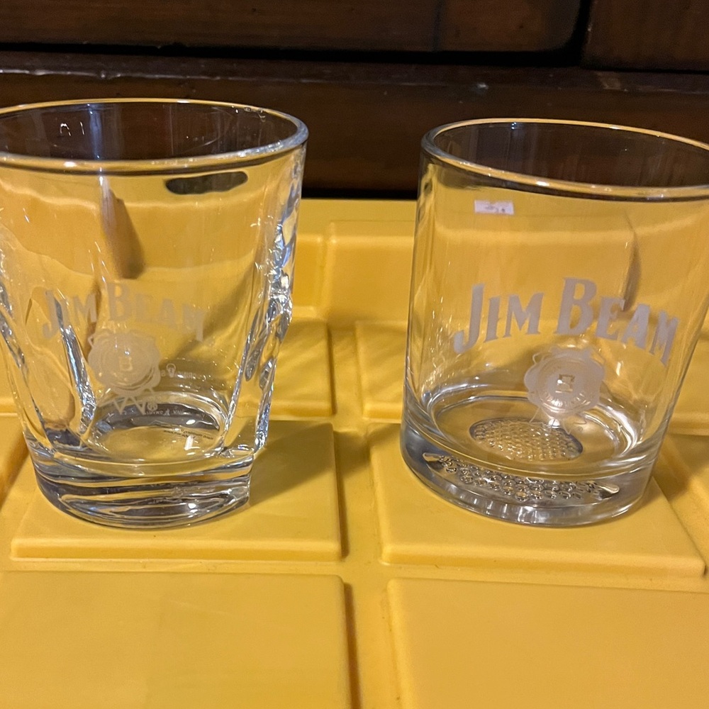 Jim Beam Whiskey Glasses